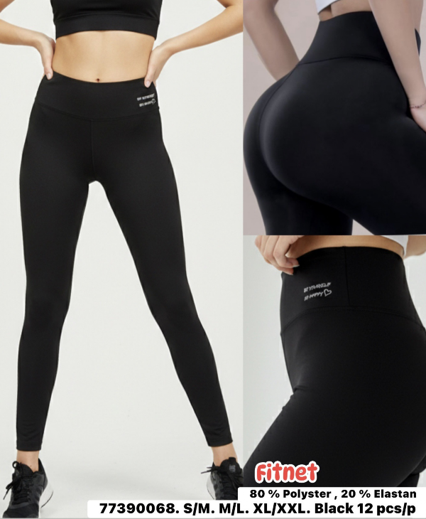Legginsy damskie Roz S-2XL ,1 Kolor Paczka 12 szt